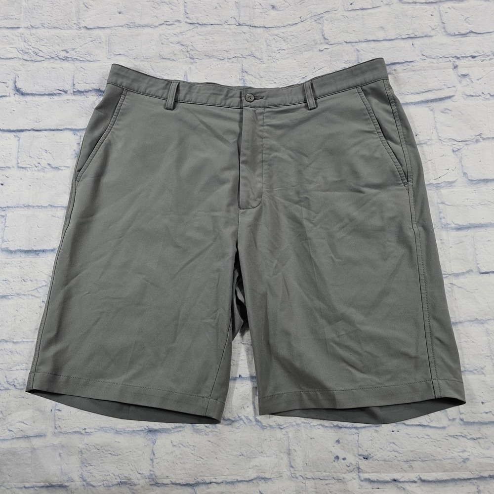 FootJoy Golf Shorts Men 38 Gray Performance Stretch Activewear FJ
